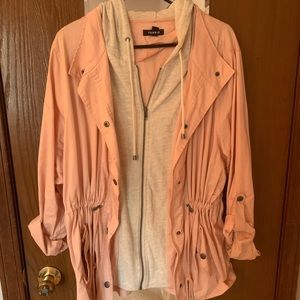 Torrid Peach and Beige Jacket
